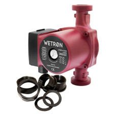 Насос циркуляційний Wetron 774212 75Вт Hmax 4м Qmax 40л/хв d1 1/2
