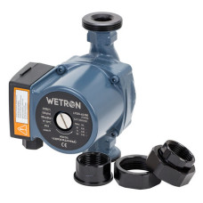 Насос циркуляційний Wetron 774532 100Вт Hmax 6м Qmax 75л/хв d 1 1/2