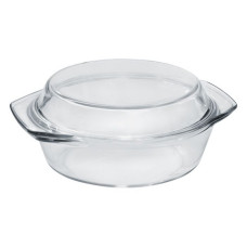 Форма для випічки Maxmark МК-GL420 скляна кругла 23.4x20.7x10см