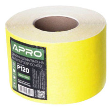 Папір шліфувальний рулон Apro 828161 115мм x 50м P120