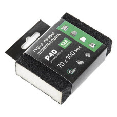 Губка шліфувальна чотиристороння пряма Apro 828090 P40