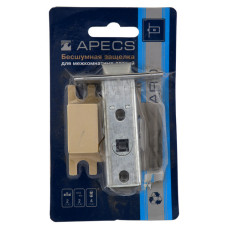 Засувка Apecs 5400-P-G із пластиковим язичком золото