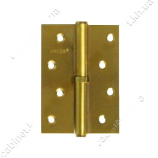 Петля сталева Apecs 100х75-B-Steel-АС (Медь) -R