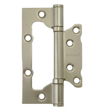 Петля накладна Apecs 100x63x2-B2-Steel-NIS метелик вузька сатин