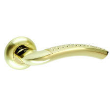 Ручка на розетках Kedr R10.026-AL-SB/РВ