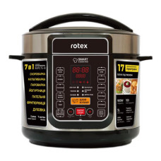 Мультиварка-скороварка Rotex REPC75-B 900Вт 5л 45 програм антипригарна чаша