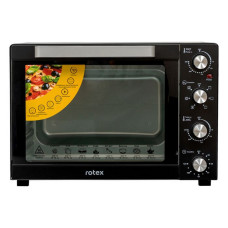 Електродуховка Rotex ROT650-B 2000Вт 60л таймер гриль конвекція підсвічування