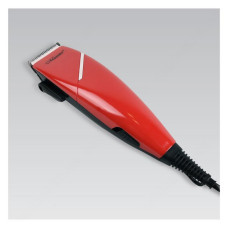 Машинка для стрижки Maestro MR-653C-RED 15Вт 4 насадки 3мм 6мм 9мм 12мм покриття лез кераміка