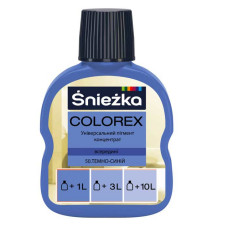 Пігмент для водоемульсійної фарби Sniezka Colorex 50 100мл темно-синій Пігмент для водоемульсійної фарби Sniezka Colorex 50 100мл темно-синій