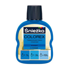 Пігмент для водоемульсійної фарби Sniezka Colorex 51 100мл блакитний Пігмент для водоемульсійної фарби Sniezka Colorex 51 100мл блакитний