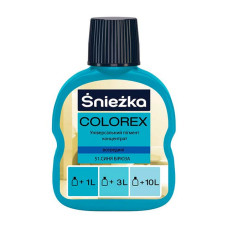 Пігмент для водоемульсійної фарби Sniezka Colorex 44 100мл синя бірюза Пігмент для водоемульсійної фарби Sniezka Colorex 44 100мл синя бірюза