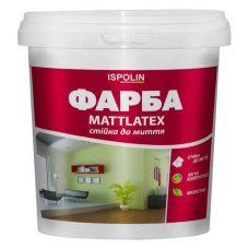 Фарба водоемульсійна Ispolin Matlateх 1л Фарба водоемульсійна Ispolin Matlateх 1л
