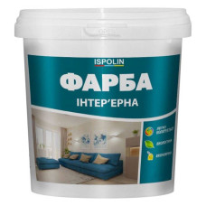 Фарба водоемульсійна Ispolin Латексна Інтер'єрна 3л Фарба водоемульсійна Ispolin Латексна Інтер'єрна 3л