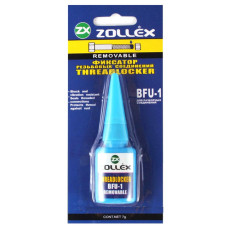 Фіксатор нарізного сполучення Zollex BFU-7 10г синій