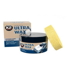 Паста для полірування кузова з воском і губкою K2 К20110 Ultra Wax 250мл