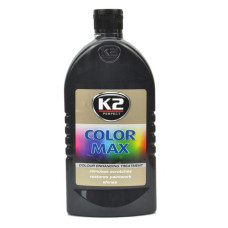 Поліроль для кузова воскова K2 К20342 Color Max Black 500мл