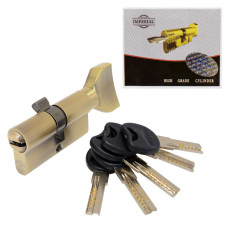 Секрет латунний Imperial СК60 30/30АВ поворот/ключ 5 лазерних ключів