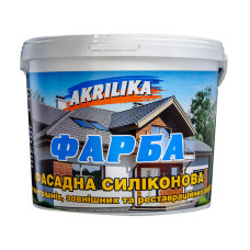 Фарба силіконова Akrilika фасадна 7кг