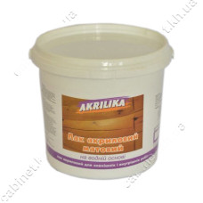 Лак акриловий Akrilika 3кг матовий