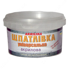 Шпаклівка Akrilika універсальна 0.4кг дуб