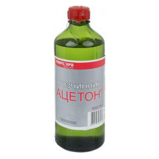 Ацетон Хімрезерв 0.5л 400гр скло