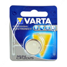 Батарейка Varta літієва CR 2025 3V кругла блістер 1шт