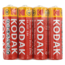 Батарейка Kodak Extra Heavy Duty сольова AA / R6 4 шт