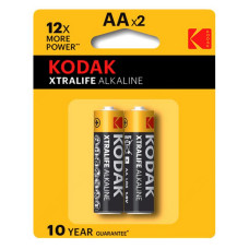 Батарейка Kodak XtraLife alk лужна AA/LR06 пальчикова блістер 2шт