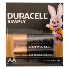 Батарейка Duracell лужна АА/LR06 