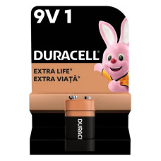 Батарейка Duracell лужна 6LR61 крона 1шт блістер
