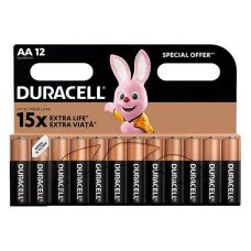 Батарейка Duracell лужна ААА / LR03 мікропальчік 12шт коробка