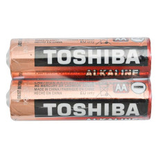 Батарейка Toshiba лужна АA/R06 пальчик 2шт