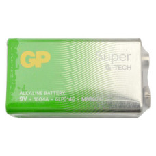 Батарейка GP Super лужна 6LR61 / 9B крона