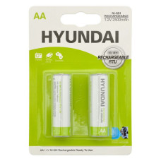 Акумулятор HYUNDAI AA/HR06 пальчик 2500mAh 2шт блістер
