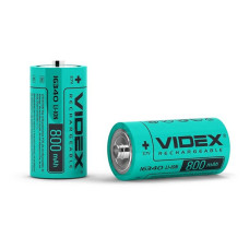 Акумулятор Videx Li-ion 16340 800mAh 3.7V без захисту