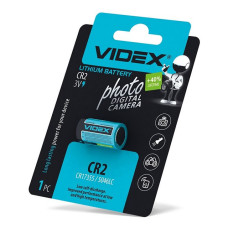 Батарейка Videx літієва CR2 3V блістер 1шт