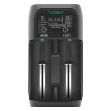 Зарядний пристрій Videx VCH-UT201 2 канали з LCD дисплеєм