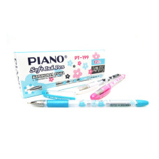 Ручка масляна Piano PT-199 Loves синя Ручка масляна Piano PT-199 Loves синя
