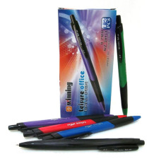 Ручка кулькова Winning WZ-2095A Office pen 12PC/BOX автоматична синя