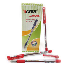 Ручка масляна Wiser java-rd Java 0.7мм червона Ручка масляна Wiser java-rd Java 0.7мм червона