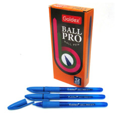 Ручка масляна Goldex 1201 Blue Ball pro 0.7мм синя Ручка масляна Goldex 1201 Blue Ball pro 0.7мм синя