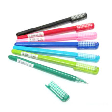Ручка гелева Techjob TG31036BС Color 0.38мм чорна