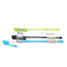 Ручка гелева Techjob TG31672BL Bright 0.38мм синя