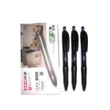 Ручка гелева Techjob TG329red Tizo SixFold автоматична 0.5мм червона