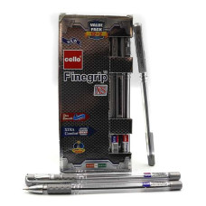 Ручка масляна Cello Original Finegrip XS 0.7мм синя