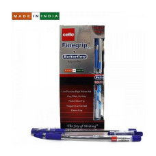 Ручка кулькова Cello Original Finegrip 12 плюс 1 Butterflow 0.7мм синя