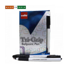 Ручка кулькова Cello Original Trigrip 1мм чорна