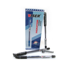 Ручка гелева Wiser mon-gel-bk Monitor 0.6мм чорна