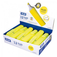Текстовиділювач Milan 80036 Fluo флуоресцентний жовтий