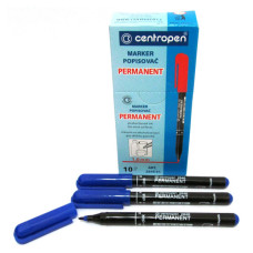 Маркер Centropen 2846 перманентний синій